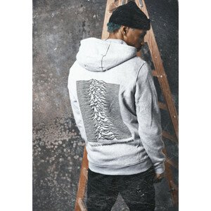 Mr. Tee Joy Division UP Zip Hoody heather grey - S