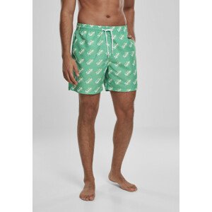 Mr. Tee Sprite Logo AOP Swimshorts green - M