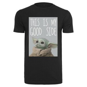 Mr. Tee Baby Yoda Good Side Tee black - M