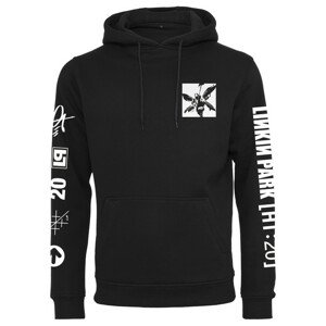 Mr. Tee Linkin Park Anniversary Logo Hoody black - M