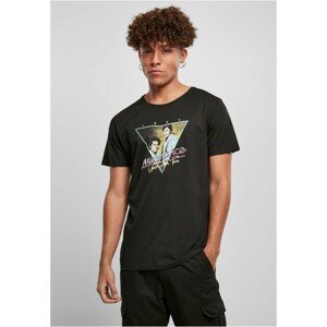 Mr. Tee Miami Vice Retro Logo Tee black - XL