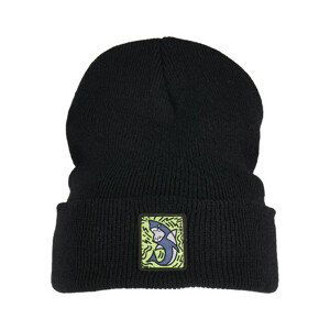 Mr. Tee Jaws Patch Beanie black - UNI