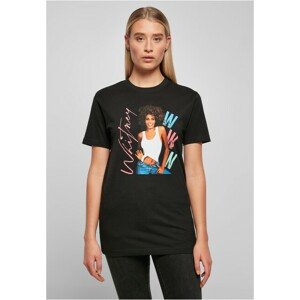 Mr. Tee Ladies Whitney Houston WWW Tee black - XL