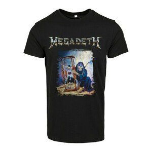 Mr. Tee Megadeath Countdown Hourglass Vintage Tee black - XS