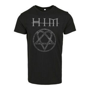 Mr. Tee Him Ornate Heartagram Tee black - L