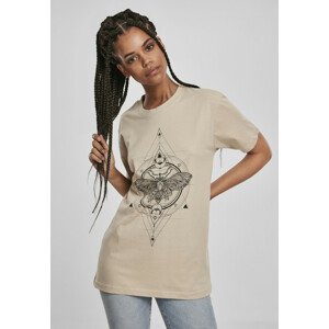 Mr. Tee Ladies Moth Tee sand - L