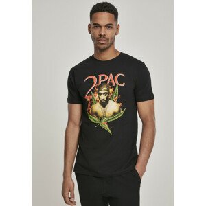 Mr. Tee Tupac Fireleaf Tee black - M