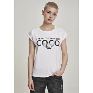 Mr. Tee Ladies Coco Tee white - M