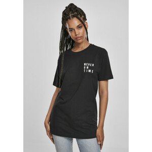 Mr. Tee Ladies Never On Time Tee black - 3XL