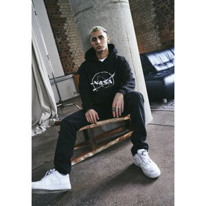 Mr. Tee NASA Black-and-White Insignia Hoody black - XL