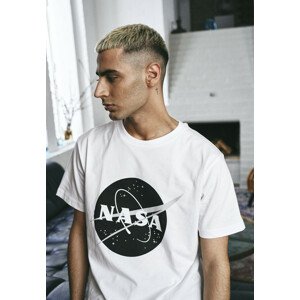 Mr. Tee NASA Black-and-White Insignia Tee white - L