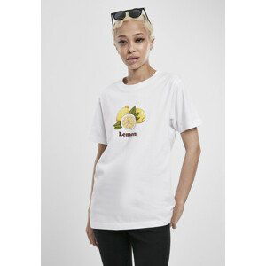 Mr. Tee Ladies Lemon Tee white - M