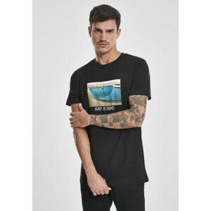 Mr. Tee Surf Is Dead Tee black - XL