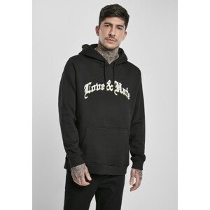 Mr. Tee Love & Hate Hoody black - XL