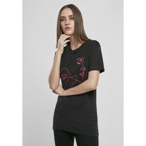 Mr. Tee Ladies One Line Tee black - 3XL