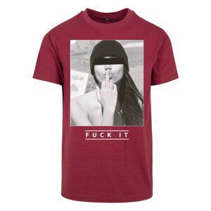 Mr. Tee F#?KIT Tee burgundy - L