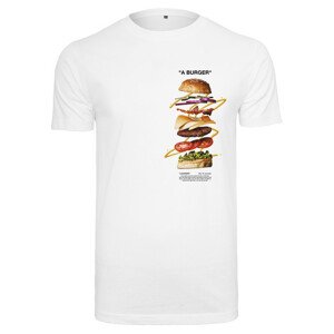 Mr. Tee A Burger Tee white - XXL