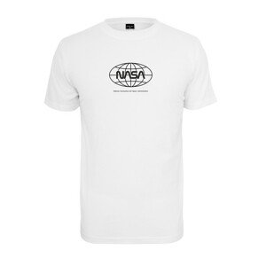 Mr. Tee NASA Globe Tee white - M