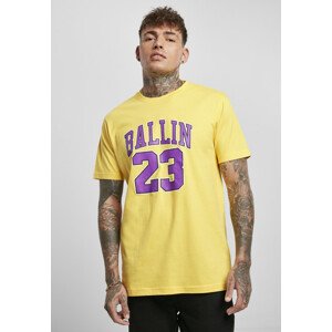 Mr. Tee Ballin 23 Tee taxi yellow - 3XL