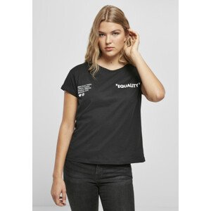 Mr. Tee Ladies Birth Place Earth Tee black - L