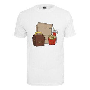 Mr. Tee Meal Tee white - L