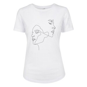 Mr. Tee Ladies One Line Fit Tee white - L