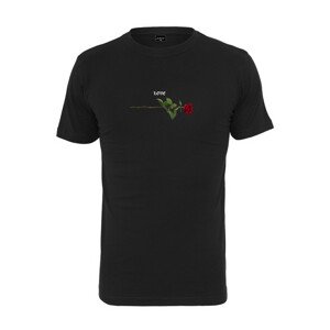 Mr. Tee Rose Love Tee black - L