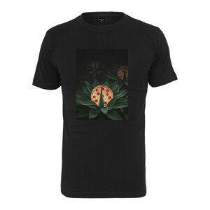 Mr. Tee Pizza Plant Tee black - L