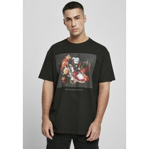 Mr. Tee Renairssance Painting Oversize Tee black - S