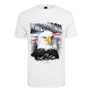 Mr. Tee American Life Eagle Tee white - M