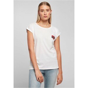 Mr. Tee Ladies Amore Tee white - M