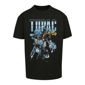 Mr. Tee Tupac All Eyez On Me Anniversary Oversize Tee black - XS