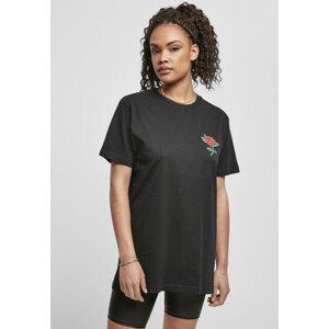 Mr. Tee Ladies Rose Tee black - XS