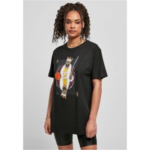 Mr. Tee Ladies King James LA Tee black - 4XL