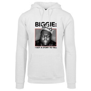 Mr. Tee Biggie Crown Hoody white - 5XL