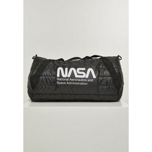 Mr. Tee NASA Puffer Duffle Bag black - UNI
