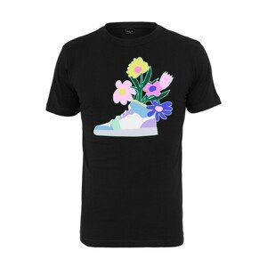 Mr. Tee Ladies Flower Sneaker Tee black - M