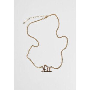 Mr. Tee Lit Chunky Necklace gold - UNI