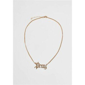 Mr. Tee Pray Chunky Necklace gold - UNI