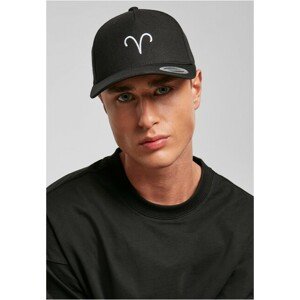 Mr. Tee Zodiac YP Classics 5-Panel Premium Curved Visor Snapback Cap aries - UNI