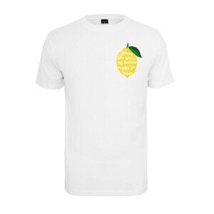 Mr. Tee Life Gives Lemons Tee white - L