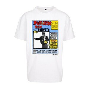 Mr. Tee Eazy-E RAP Magazine Oversize Tee white - L