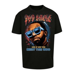 Mr. Tee Pop Smoke Meet the woo Oversize Tee black - XS