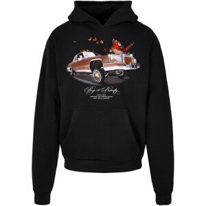 Mr. Tee Pimp a Butterfly Heavy Oversize Hoody black - 5XL