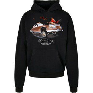 Mr. Tee Pimp a Butterfly Heavy Oversize Hoody black - M