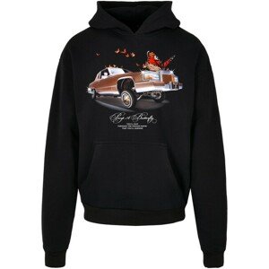 Mr. Tee Pimp a Butterfly Heavy Oversize Hoody black - S