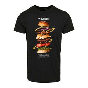 Mr. Tee A Burger Tee black - XL