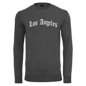 Mr. Tee Los Angeles Wording Crewneck charcoal - L