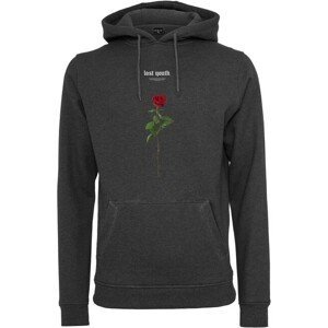 Mr. Tee Lost Youth Rose Hoody charcoal - XS