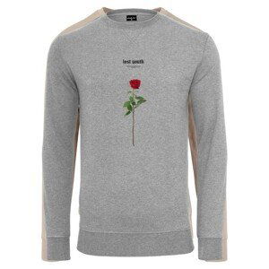 Mr. Tee Lost Youth Rose Crewneck grey - L